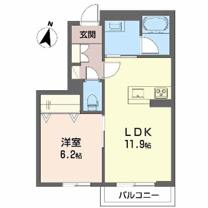 シャーメゾン　プレミアス　本町 2階 1LDK 賃貸物件詳細