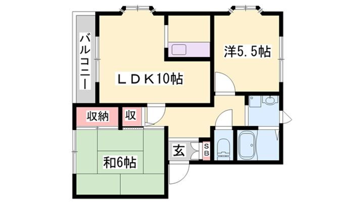 銀の馬車道　壱番館 1階 2LDK 賃貸物件詳細