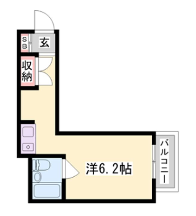 エレーヴ新在家 1階 ワンルーム 賃貸物件詳細