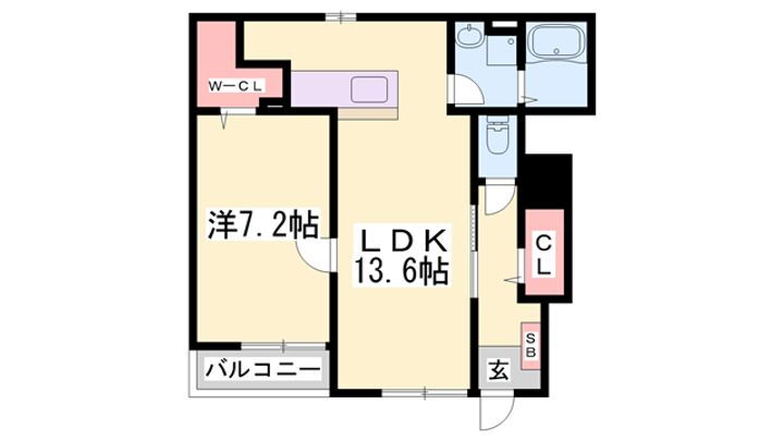 ネオサンシャインⅠ 1階 1LDK 賃貸物件詳細