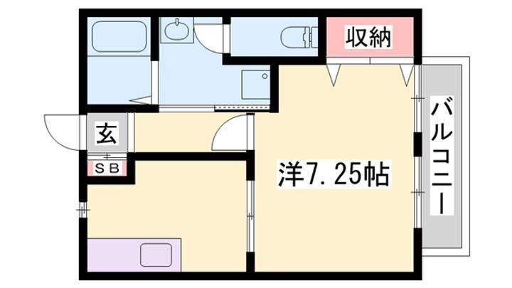 ファミール 1階 1K 賃貸物件詳細