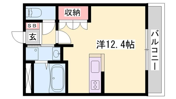フォンテーヌ・アベニューⅠ 1階 ワンルーム 賃貸物件詳細