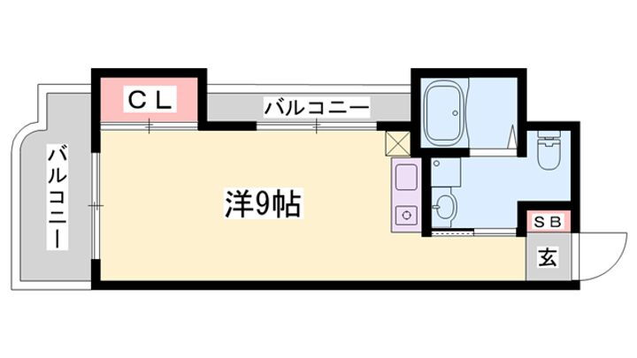 ラインビルド五軒邸メゾン山口壱番館 4階 ワンルーム 賃貸物件詳細