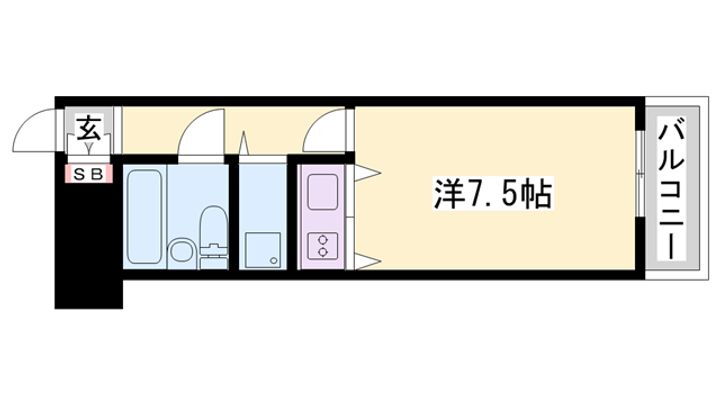 兵庫県加古川市加古川町北在家 加古川駅 ワンルーム マンション 賃貸物件詳細