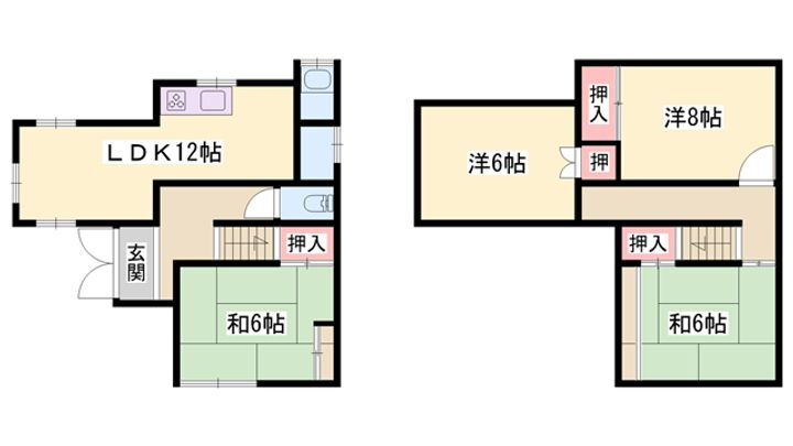 兵庫県小野市天神町 賃貸一戸建て
