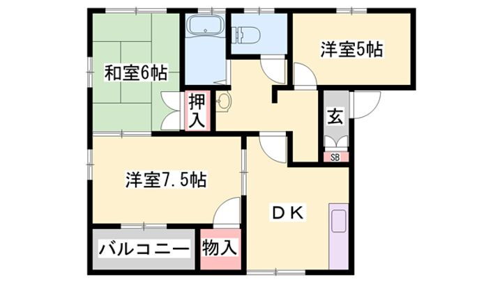兵庫県小野市天神町 賃貸アパート