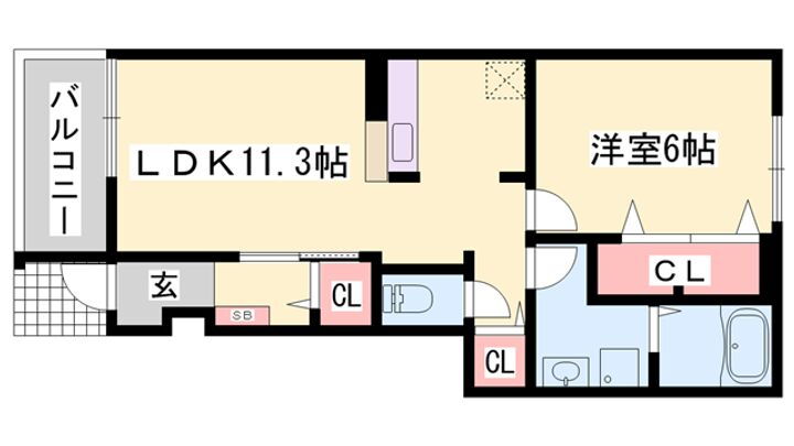 ニュージェルメ・アイⅡ 1階 1LDK 賃貸物件詳細
