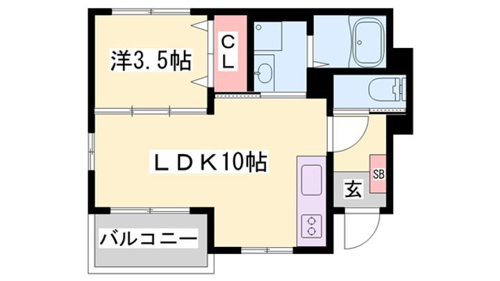 ココアガーデンⅡ 1階 1LDK 賃貸物件詳細