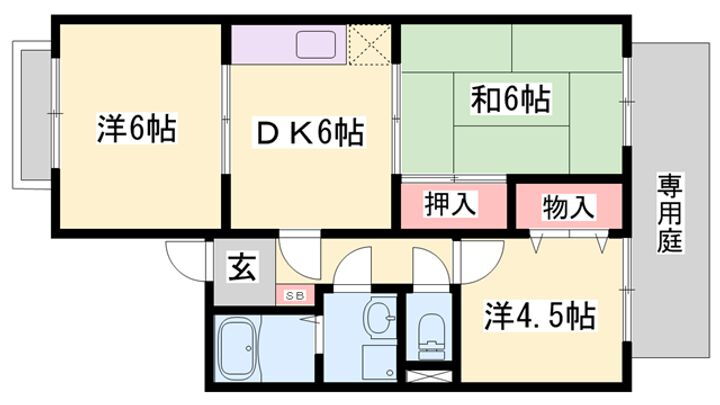 ライフピア・新町 1階 3DK 賃貸物件詳細