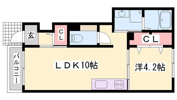 カーサ・２５５Ａ 1階 1LDK 賃貸物件詳細
