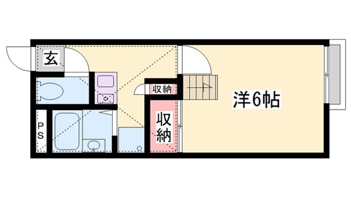 ピーチ書写 1階 ワンルーム 賃貸物件詳細