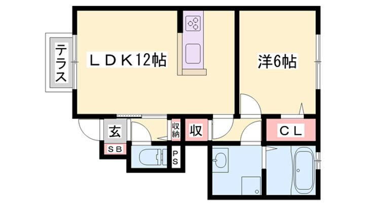 クローバー青山 1階 1LDK 賃貸物件詳細