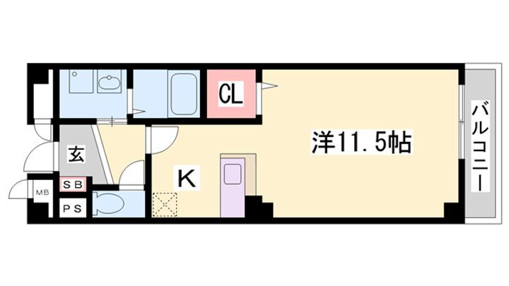 Ｋ’ｓ　Ｌｉｆｅ 4階 1K 賃貸物件詳細