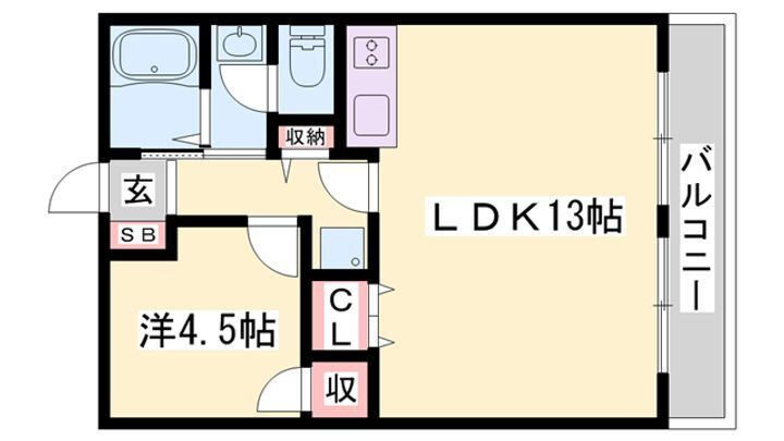 シティ青山 1階 1LDK 賃貸物件詳細