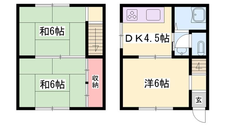 ハイツなす 2階 3DK 賃貸物件詳細
