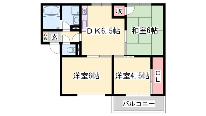 エスポワール 1階 3DK 賃貸物件詳細