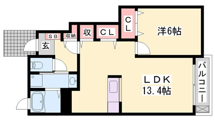 ラ・セレサＡ 1階 1LDK 賃貸物件詳細