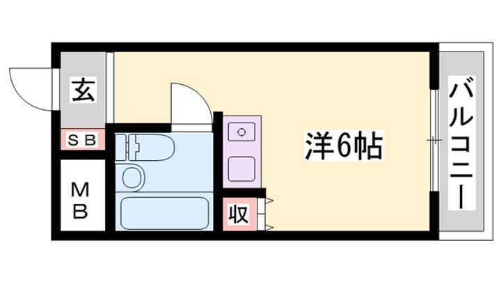 兵庫県姫路市広畑区東新町１丁目 広畑駅 ワンルーム マンション 賃貸物件詳細