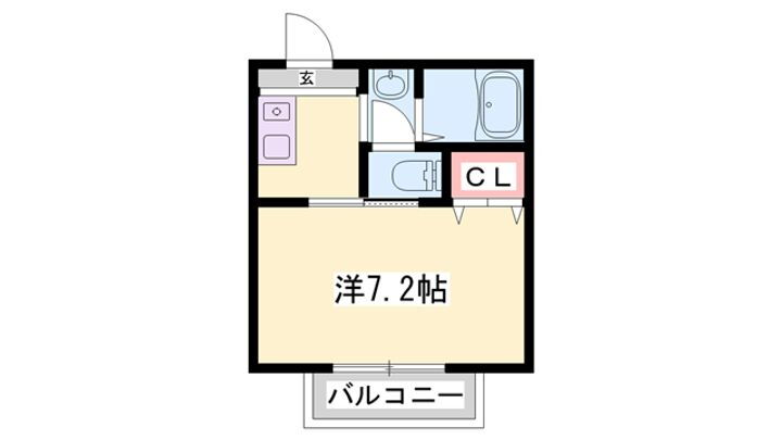 アスタ．ラ．ビスタ 1階 1K 賃貸物件詳細
