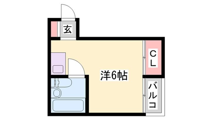 フローラル北平野 3階 ワンルーム 賃貸物件詳細