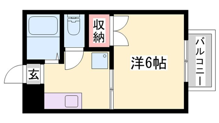 イーストリヴィエール 1階 1K 賃貸物件詳細