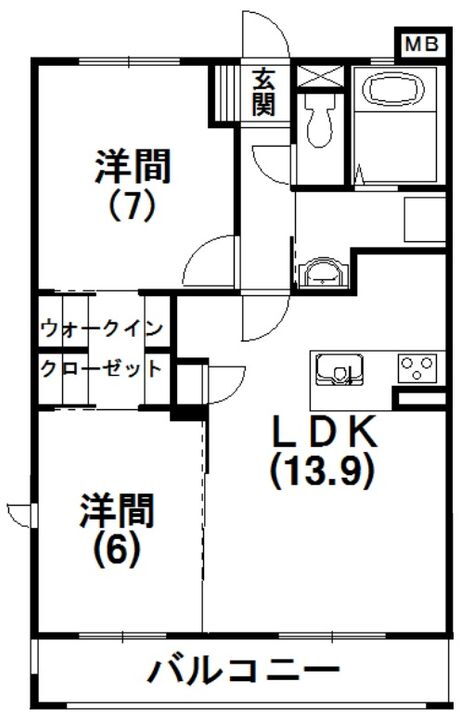 静岡県浜松市中央区葵東２丁目 浜松駅 2LDK マンション 賃貸物件詳細