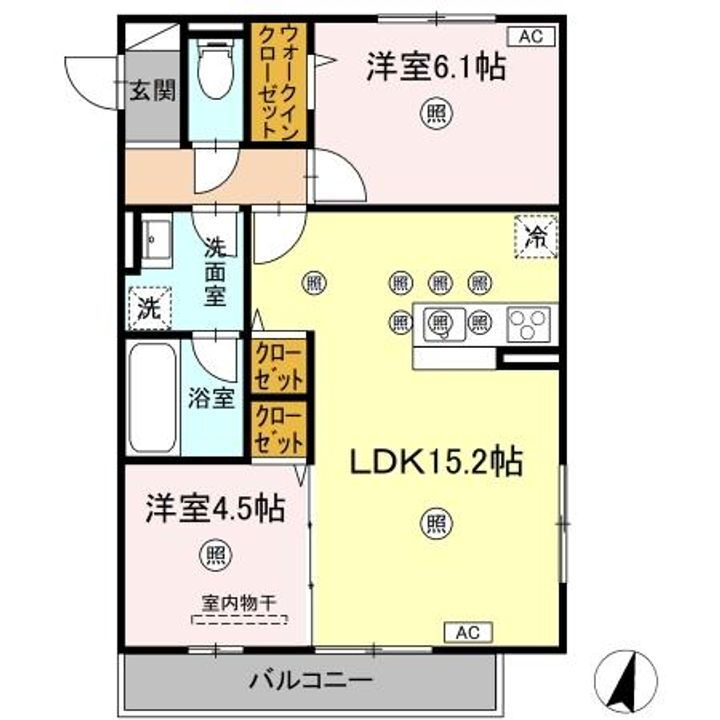 広島県福山市手城町４丁目 賃貸アパート