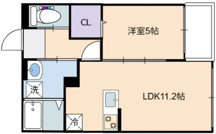 岡山県倉敷市中島 賃貸アパート