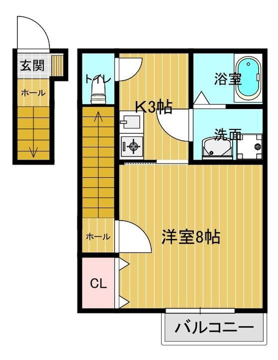岡山県倉敷市連島中央４丁目 賃貸アパート