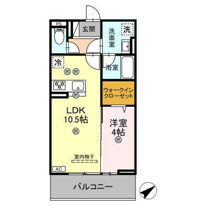 広島県福山市多治米町３丁目 賃貸アパート