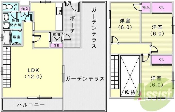 兵庫県神戸市兵庫区矢部町 元町駅 3LDK マンション 賃貸物件詳細