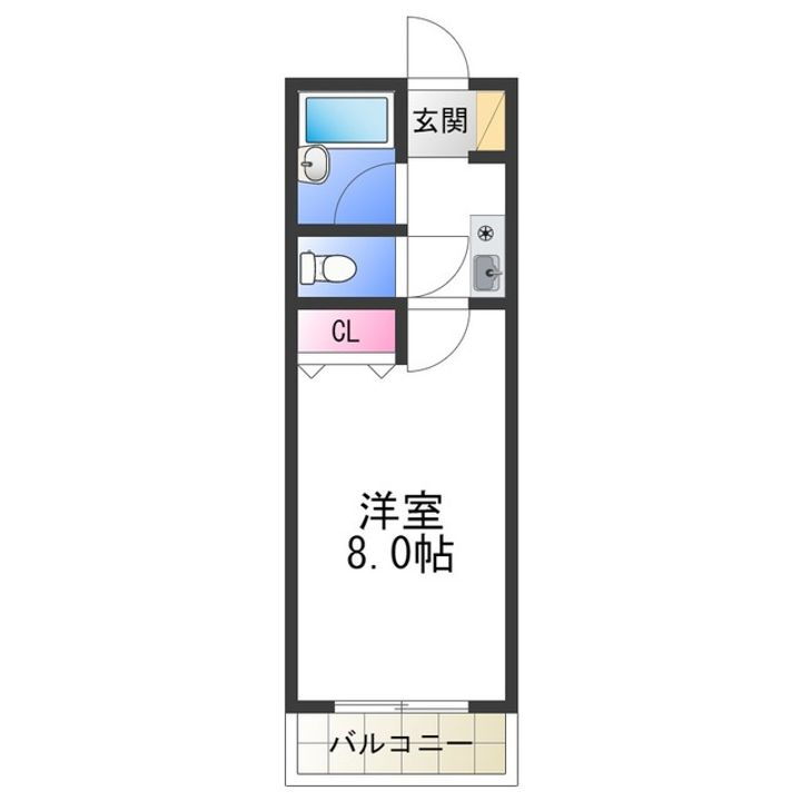 大阪府堺市堺区北三国ヶ丘町６丁 堺市駅 1K マンション 賃貸物件詳細