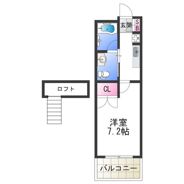 大阪府大阪市阿倍野区昭和町２丁目 昭和町駅 1K マンション 賃貸物件詳細