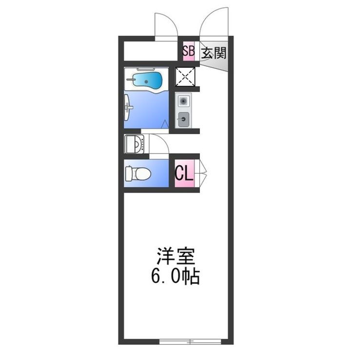 レオパレスＹＭ 2階 ワンルーム 賃貸物件詳細