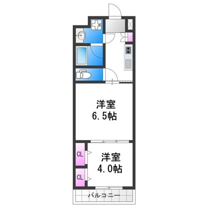 大阪府大阪市西成区玉出西２丁目 玉出駅 2K マンション 賃貸物件詳細