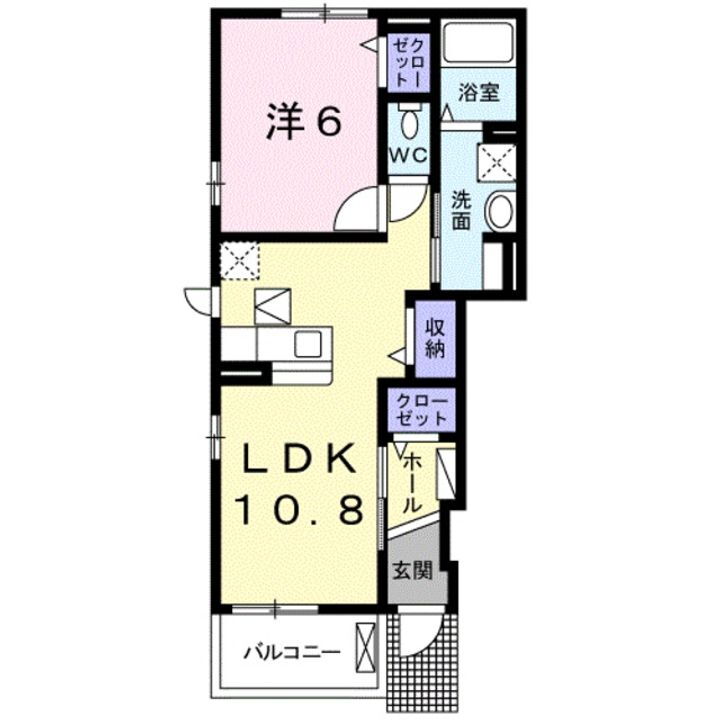 和歌山県紀の川市古和田 打田駅 1LDK アパート 賃貸物件詳細