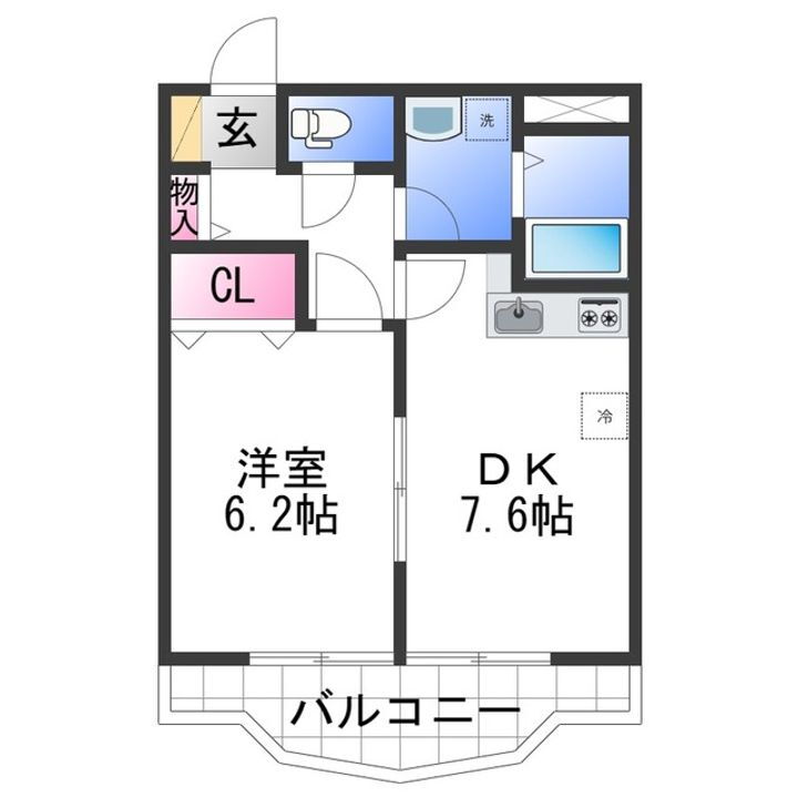 和歌山県和歌山市紀三井寺 紀三井寺駅 1DK マンション 賃貸物件詳細