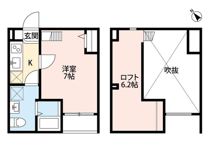 Ｍ’ｓ　ｖｏｙａｇｅ 2階 1K 賃貸物件詳細