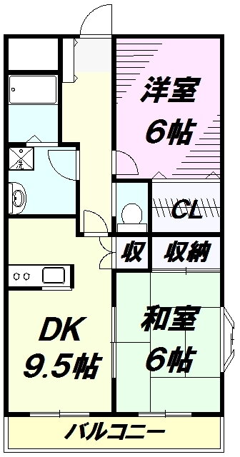 東京都清瀬市中里５丁目 清瀬駅 2DK アパート 賃貸物件詳細