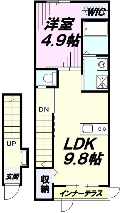 埼玉県入間市豊岡２丁目 入間市駅 1LDK アパート 賃貸物件詳細