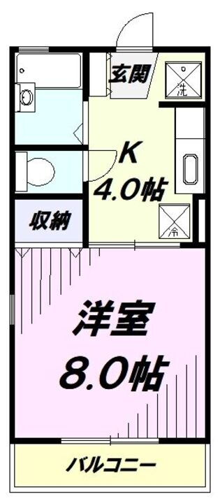 東京都日野市程久保６丁目 多摩動物公園駅 1K アパート 賃貸物件詳細