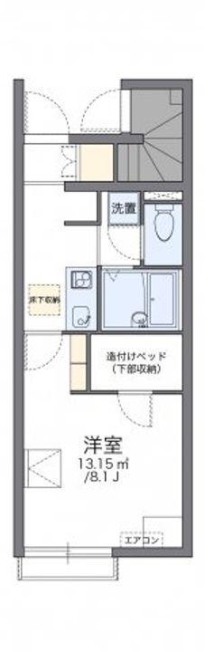 広島県福山市山手町１丁目 備後本庄駅 1K アパート 賃貸物件詳細