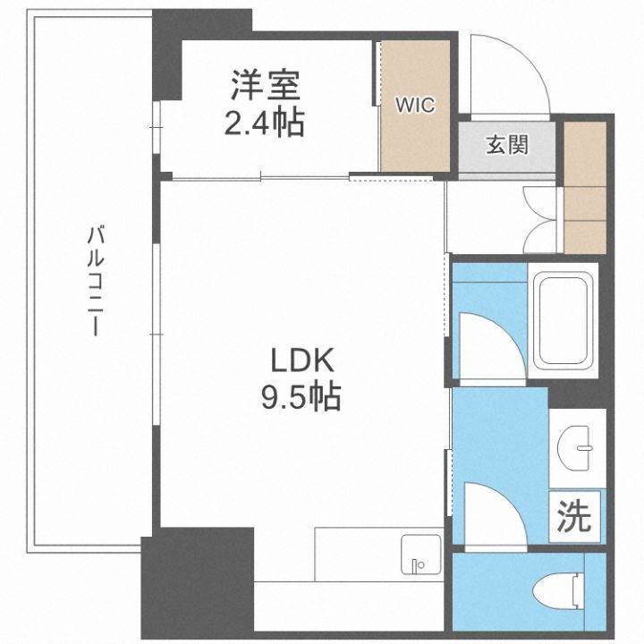 ルフォンプログレ堺筋本町タワーレジデンス 6階 1LDK 賃貸物件詳細