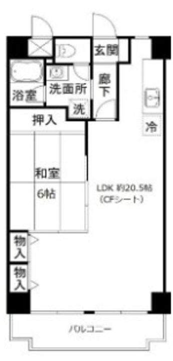 大阪府大阪市中央区東高麗橋 北浜駅 1LDK マンション 賃貸物件詳細