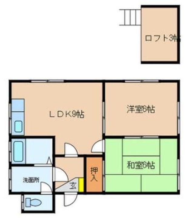 福岡県春日市小倉４丁目 南福岡駅 2LDK アパート 賃貸物件詳細