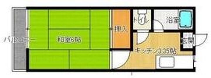 日進ハイツ 1階 1K 賃貸物件詳細