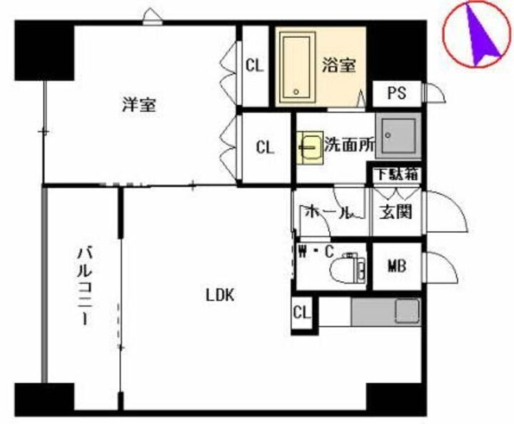 福岡県福岡市南区井尻４丁目 井尻駅 1LDK マンション 賃貸物件詳細