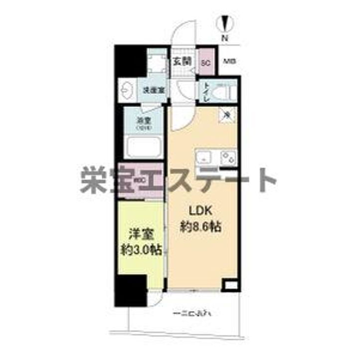 セレニテ江坂グランデ 10階 1LDK 賃貸物件詳細