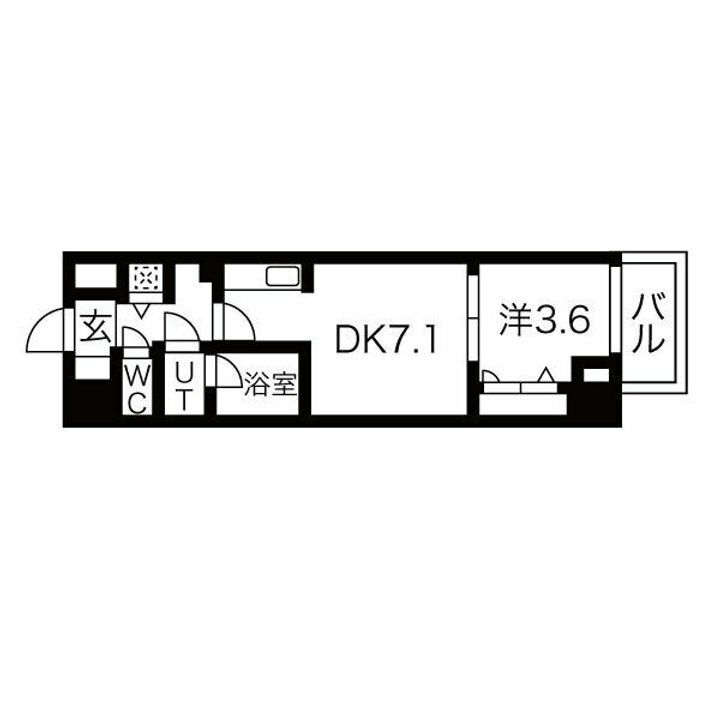 ライフフィールドなにわ本町ＲＵＥＬＬＥ 3階 1DK 賃貸物件詳細