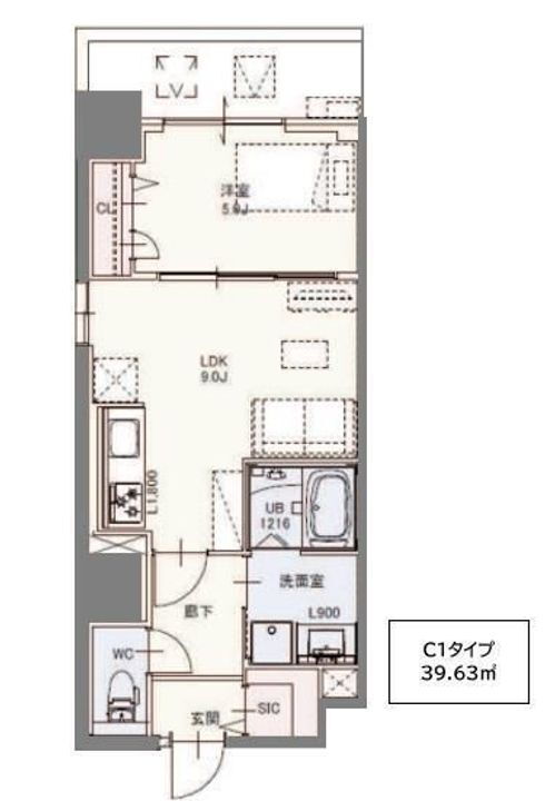 フレンシア西宮北口　 4階 1LDK 賃貸物件詳細